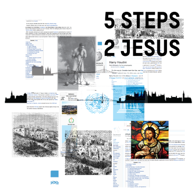 Illustration of the Five Steps to Jesus game