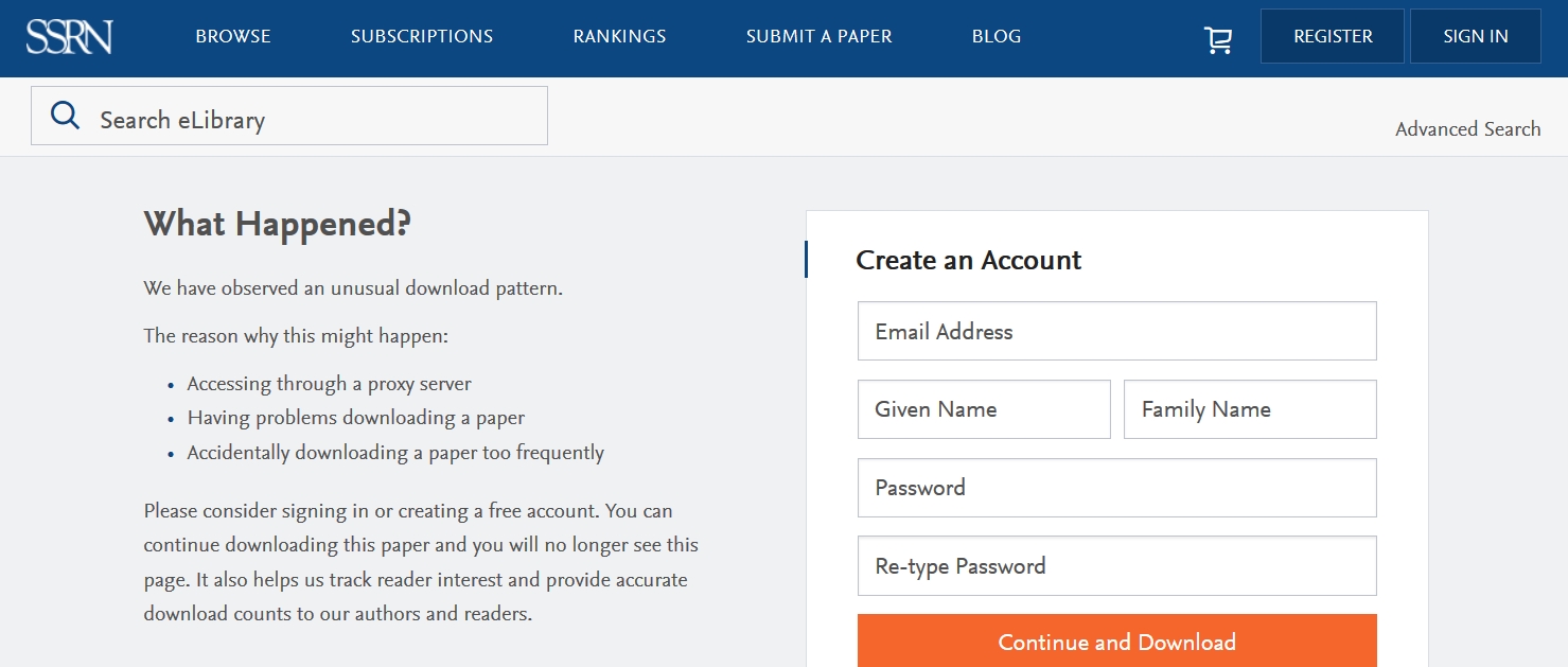 ssrn-unusual-download-pattern