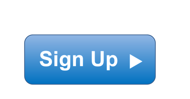 signup button